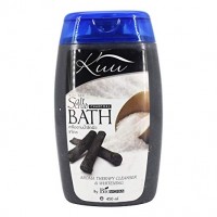 Kuu Spa Salt Scrub Bath - (Charcoal) - 450ml