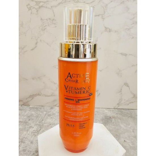 Active Caviar Drip Vitamin C + Turmeric Oil 100ml