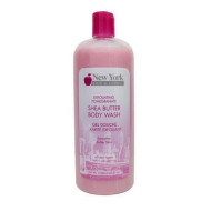 New York & Co Exfoliating Pomegranate Shea Butter Body Wash - 1000ml x 2 Bottles