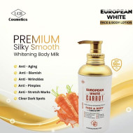European White Carrot Whitening Body Lotion 500ml
