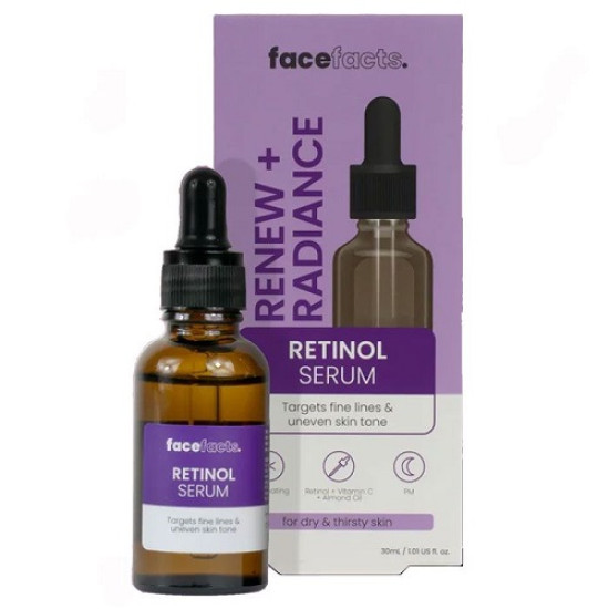 Face Facts Retinol Renew + Radiance Serum 30ml