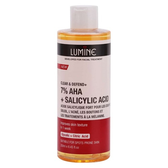 Lumine AHA + Salicylic Acid Toner 250ml