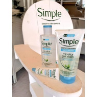 Simple Micellar Gel Wash + Hydrating Booster + Cleansing Water 