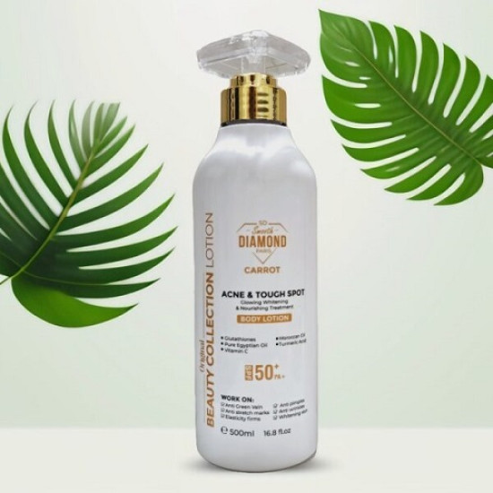 Smooth Diamond Carrot Whitening Body Lotion 500ml