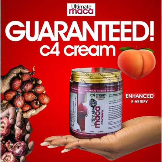 Ultimate Maca C4 Butt Enhancement Cream – 250ml