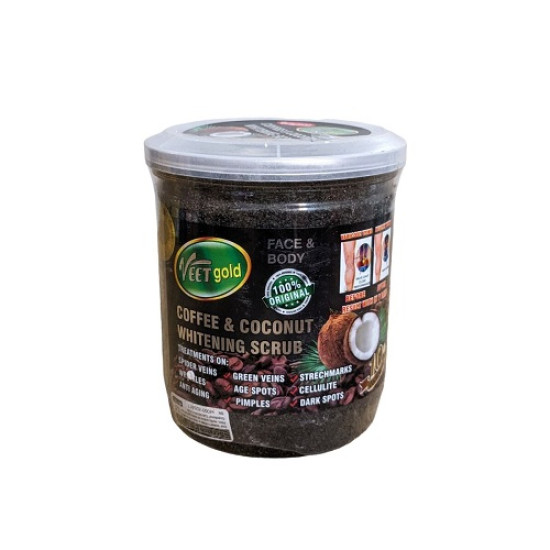 Veet Gold Coffee & Coconut Whitening Scrub 