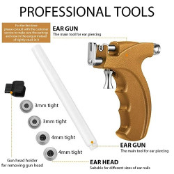 Ear Piercing Professional Gun Kit Ear Piercing Professional Gun Kit