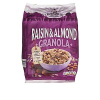 Crownfield Raisin & Almond Granola Cereal - 1kg Pack