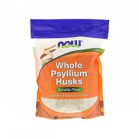 Whole Psyllium Husks - Soluble Fiber - 16 Oz - 454g