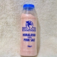 Pegasus Himalayan Fine Pink Salt 2 Bottles  (750g Each)