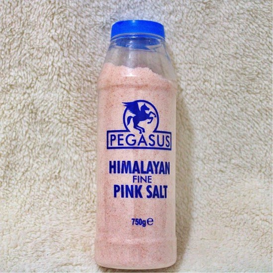 Pegasus Himalayan Fine Pink Salt 2 Bottles  (750g Each)