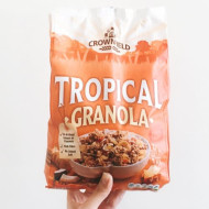 Crownfield Tropical Granola Cereal - 1kg 