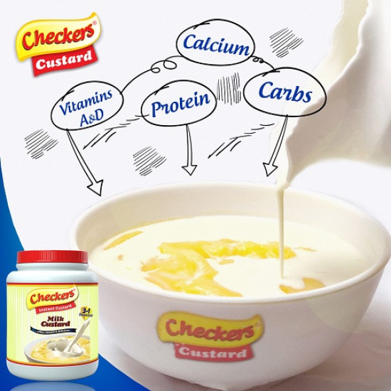 Checkers Milk 3in1 Custard 1.5kg