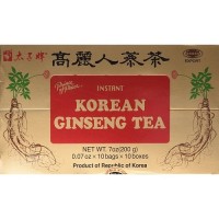 Prince of Peace Korean Ginseng Tea 10 Bags X 10 Boxes