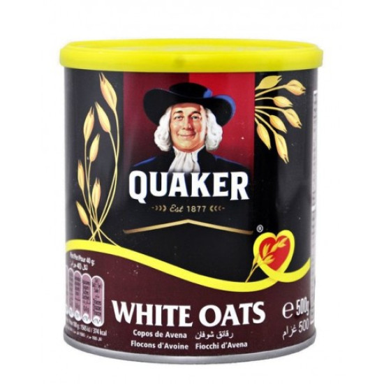 Quaker White Oats 500g