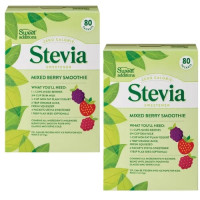 Sweet Additions Zero Calories Stevia Extract - 80 Packets - 160g