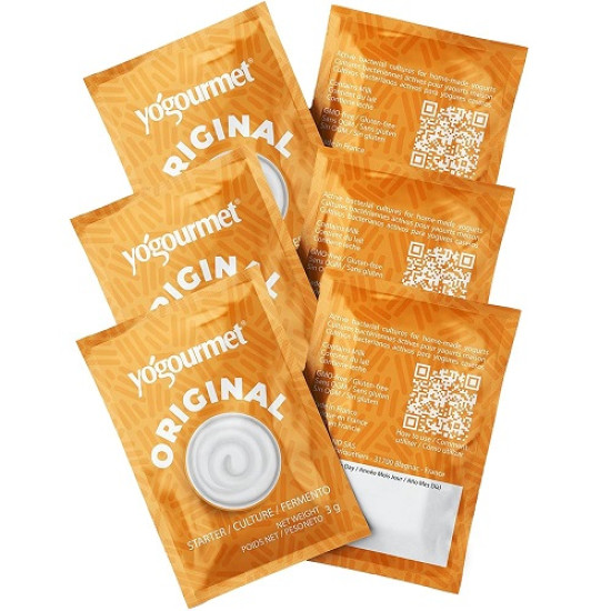 Yogourmet Yogurt Starter - 6 Sachets - 3g Each