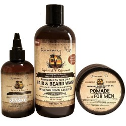 Sunny Isle Beard Care Collection (Beard Wash, Beard Oil & Pomade)