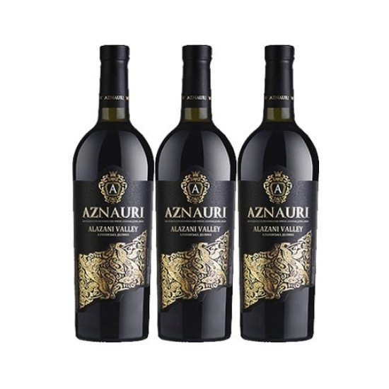 Aznauri Pirosmani Red Semi Sweet Wine 750ml – Rich Georgian Heritage